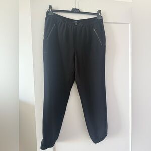 J. Crew Black Ankle Pants with Zipper Pockets